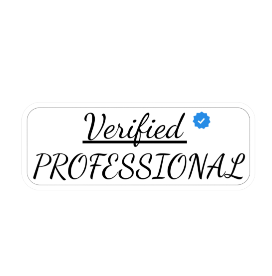 Verified Professional Sticker