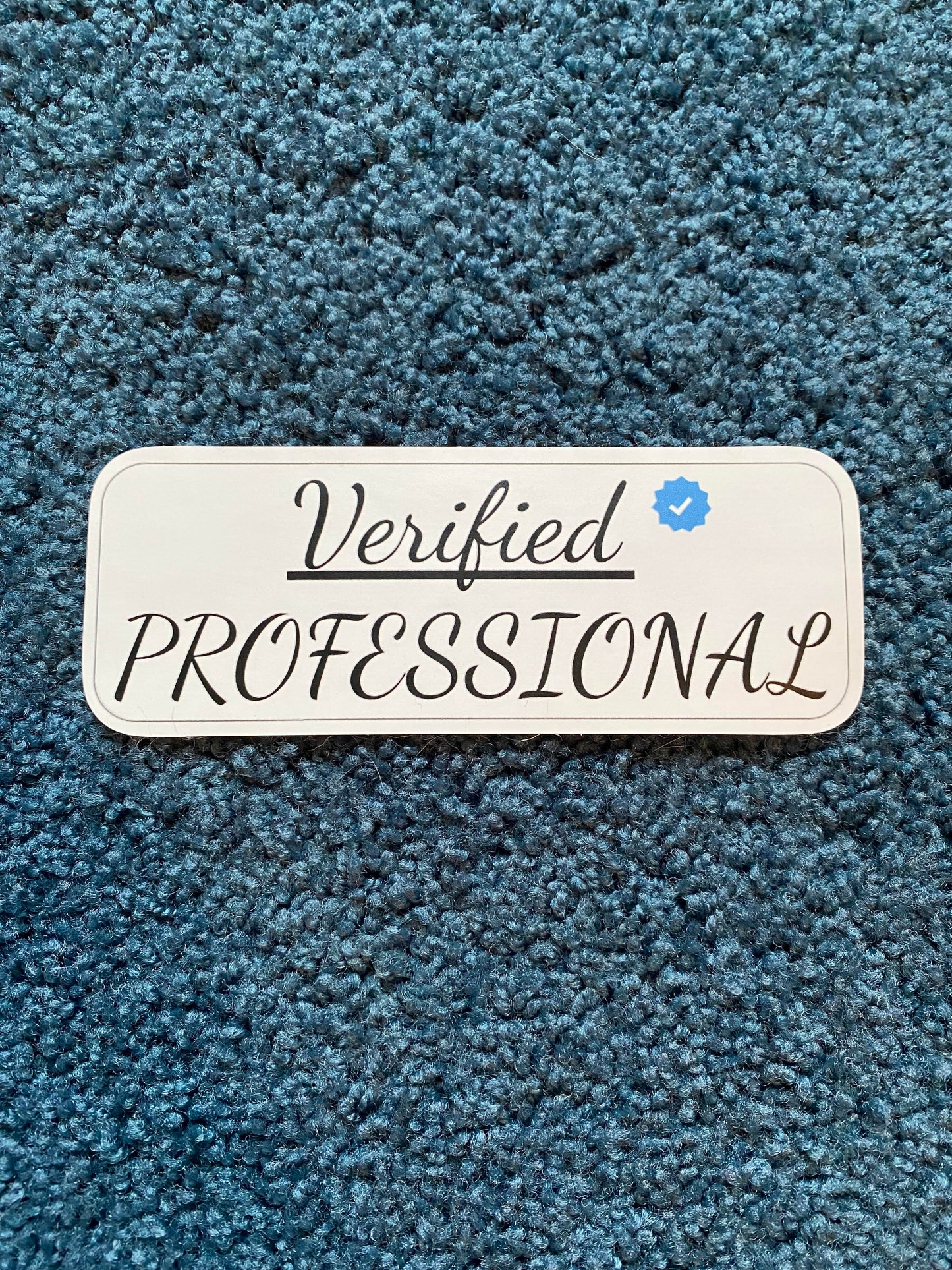 Verified Professional Sticker