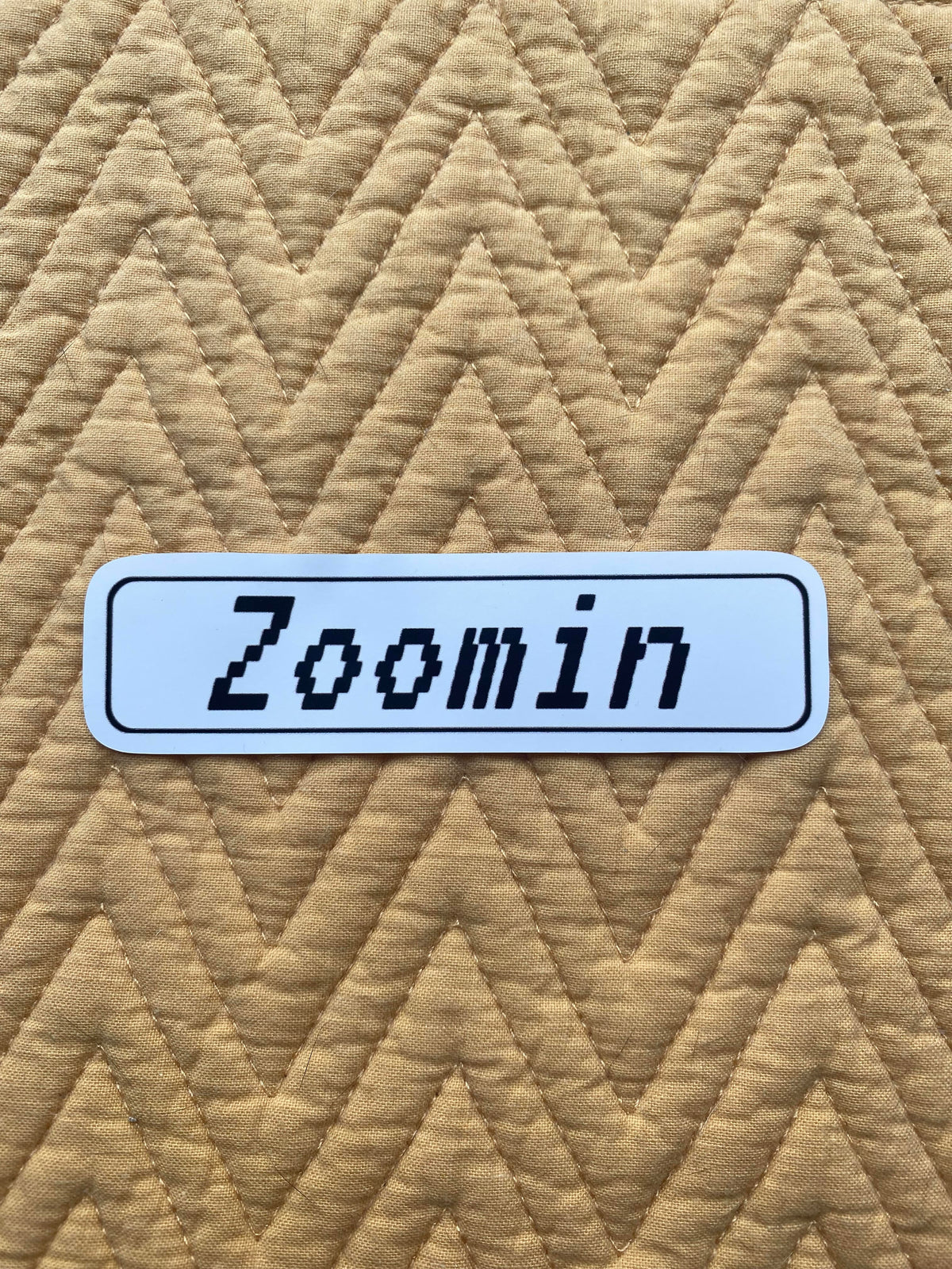 Zoooooom Sticker